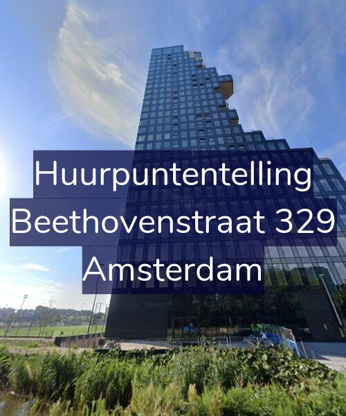 Foto gevel Huurpuntentelling voor Beethovenstraat 329, Amsterdam