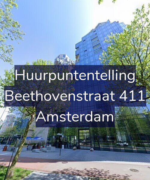 Foto gevel Huurpuntentelling voor Beethovenstraat 411, Amsterdam