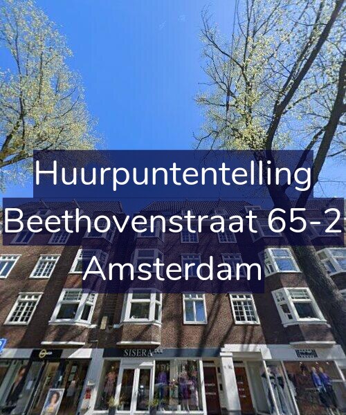 Foto gevel Huurpuntentelling voor Beethovenstraat 65-2, Amsterdam