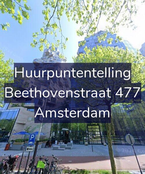 Foto gevel Huurpuntentelling voor Beethovenstraat 477, Amsterdam