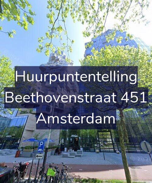 Foto gevel Huurpuntentelling voor Beethovenstraat 451, Amsterdam