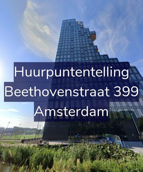 Foto gevel Huurpuntentelling voor Beethovenstraat 399, Amsterdam