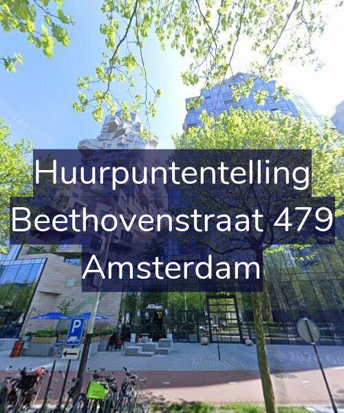 Foto gevel Huurpuntentelling voor Beethovenstraat 479, Amsterdam
