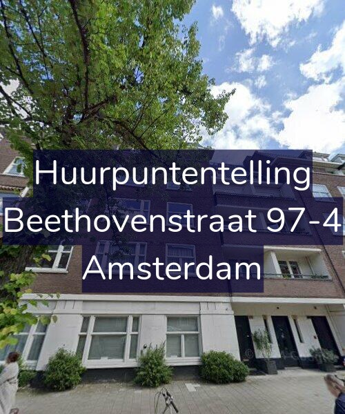 Foto gevel Huurpuntentelling voor Beethovenstraat 97-4, Amsterdam