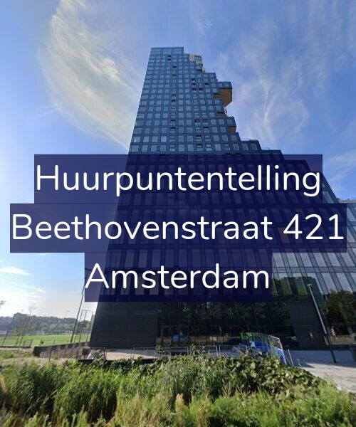 Foto gevel Huurpuntentelling voor Beethovenstraat 421, Amsterdam