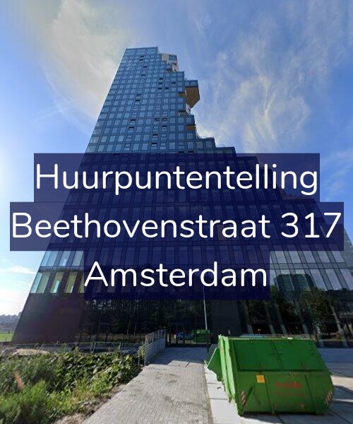 Foto gevel Huurpuntentelling voor Beethovenstraat 317, Amsterdam