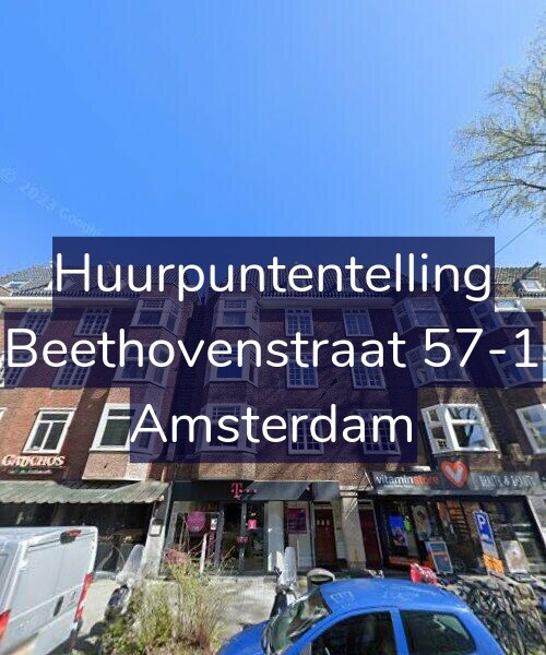 Foto gevel Huurpuntentelling voor Beethovenstraat 57-1, Amsterdam