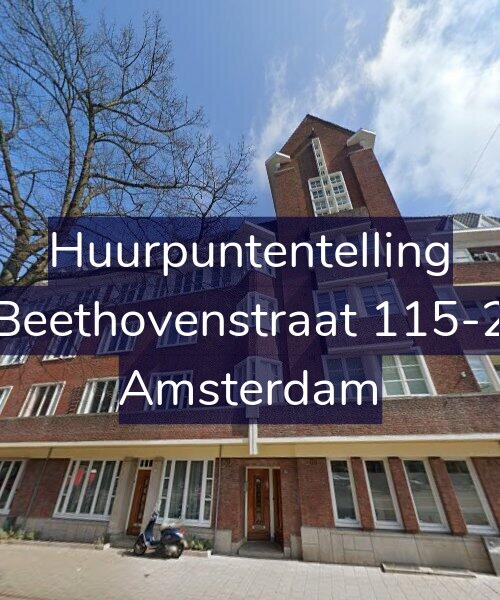 Foto gevel Huurpuntentelling voor Beethovenstraat 115-2, Amsterdam