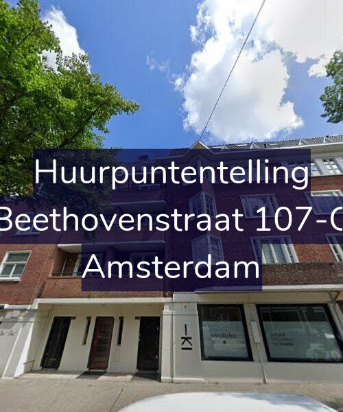 Foto gevel Huurpuntentelling voor Beethovenstraat 107-C, Amsterdam