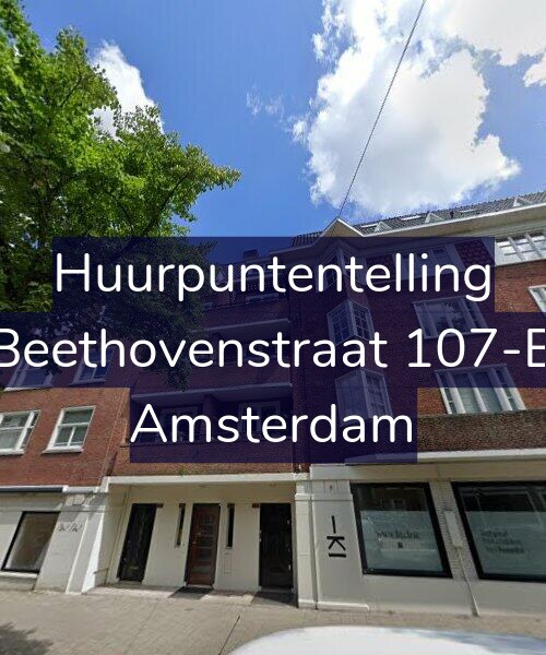Foto gevel Huurpuntentelling voor Beethovenstraat 107-B, Amsterdam