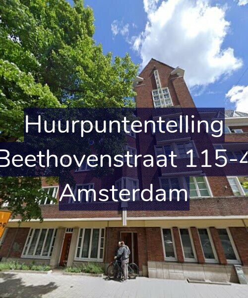 Foto gevel Huurpuntentelling voor Beethovenstraat 115-4, Amsterdam
