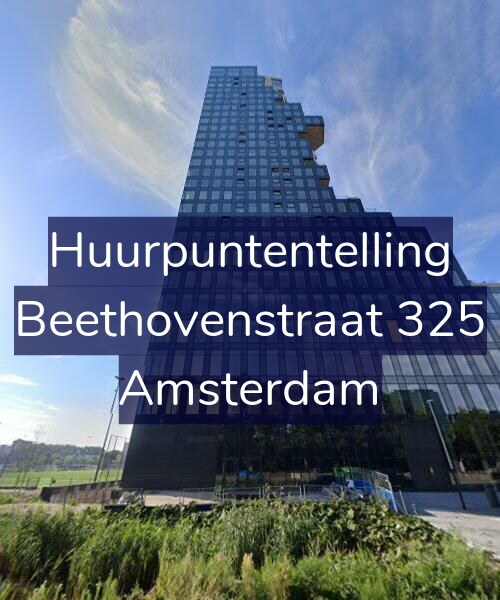 Foto gevel Huurpuntentelling voor Beethovenstraat 325, Amsterdam