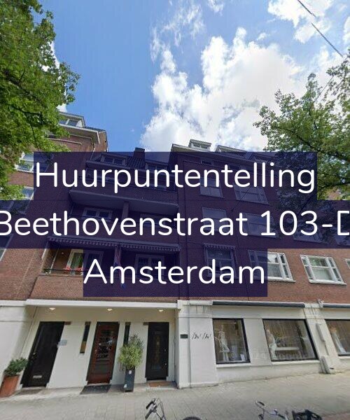 Foto gevel Huurpuntentelling voor Beethovenstraat 103-D, Amsterdam