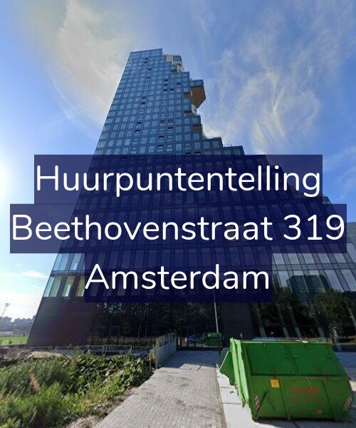 Foto gevel Huurpuntentelling voor Beethovenstraat 319, Amsterdam