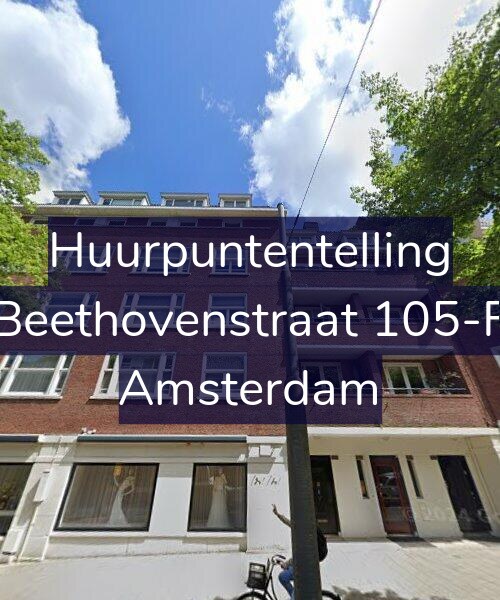 Foto gevel Huurpuntentelling voor Beethovenstraat 105-F, Amsterdam
