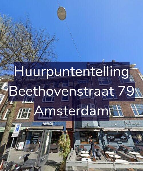 Foto gevel Huurpuntentelling voor Beethovenstraat 79, Amsterdam