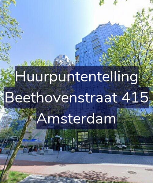Foto gevel Huurpuntentelling voor Beethovenstraat 415, Amsterdam