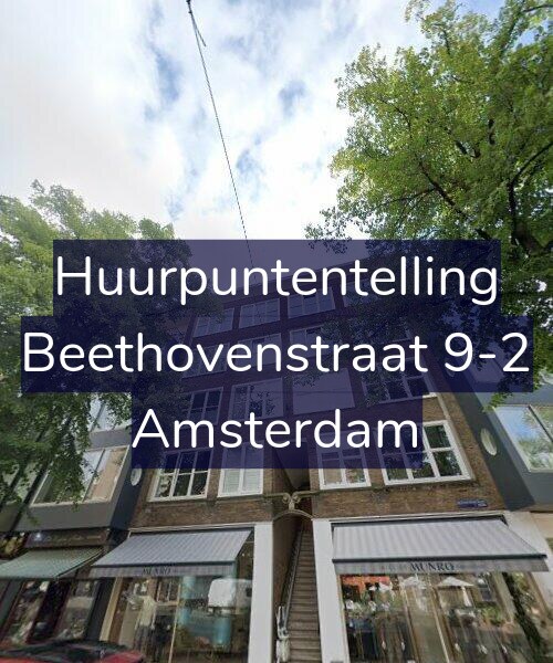 Foto gevel Huurpuntentelling voor Beethovenstraat 9-2, Amsterdam