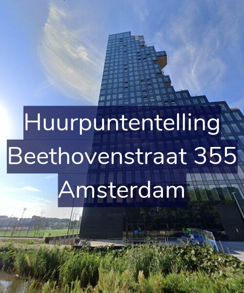 Foto gevel Huurpuntentelling voor Beethovenstraat 355, Amsterdam