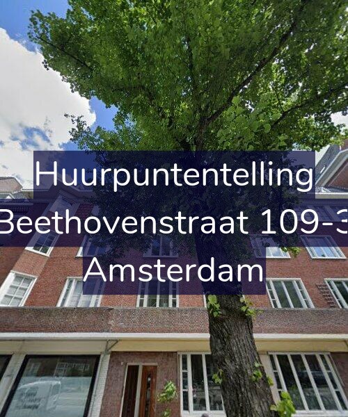 Foto gevel Huurpuntentelling voor Beethovenstraat 109-3, Amsterdam