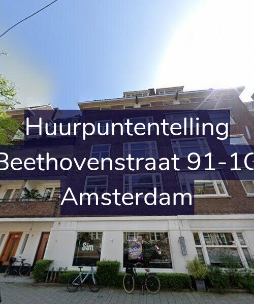 Foto gevel Huurpuntentelling voor Beethovenstraat 91-1G, Amsterdam