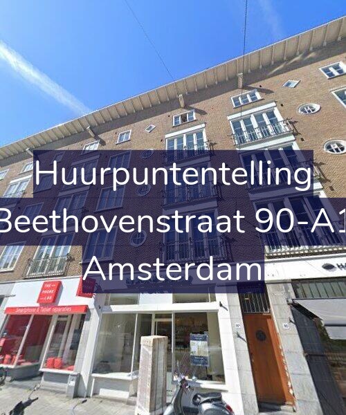 Foto gevel Huurpuntentelling voor Beethovenstraat 90-A1, Amsterdam