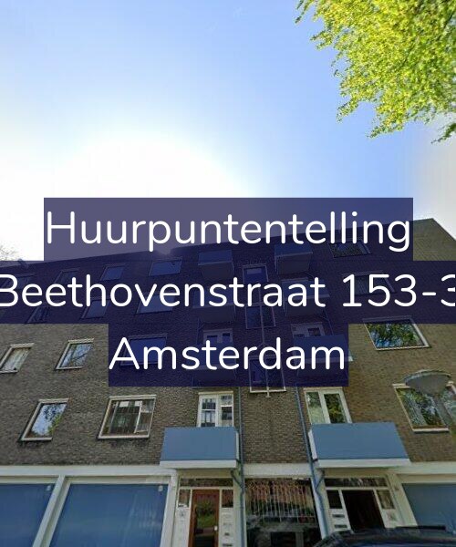Foto gevel Huurpuntentelling voor Beethovenstraat 153-3, Amsterdam