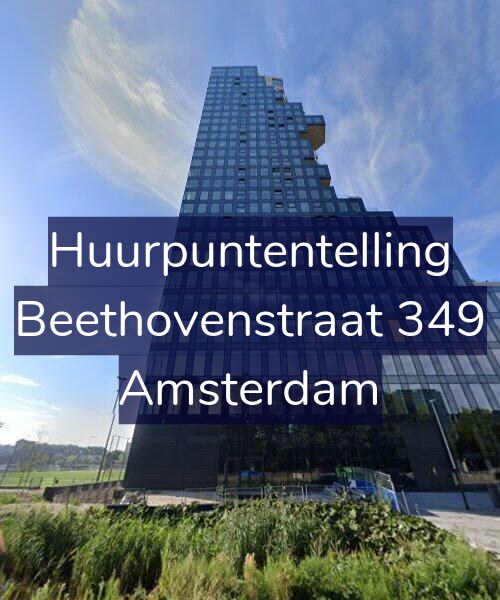 Foto gevel Huurpuntentelling voor Beethovenstraat 349, Amsterdam
