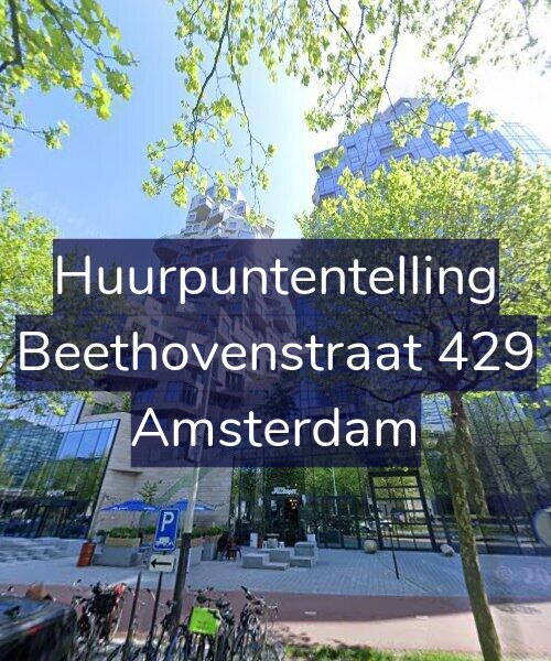 Foto gevel Huurpuntentelling voor Beethovenstraat 429, Amsterdam