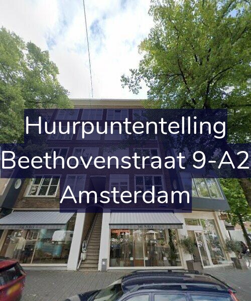 Foto gevel Huurpuntentelling voor Beethovenstraat 9-A2, Amsterdam