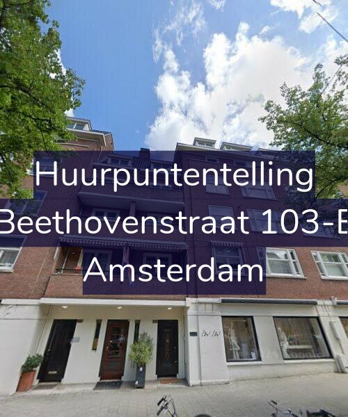 Foto gevel Huurpuntentelling voor Beethovenstraat 103-E, Amsterdam