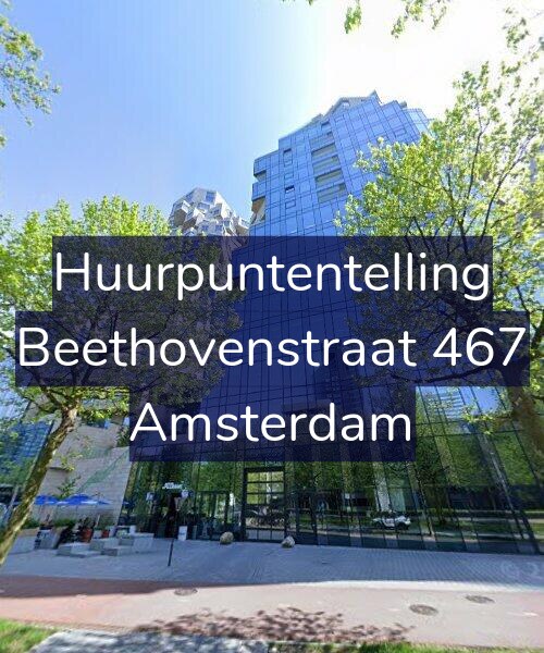 Foto gevel Huurpuntentelling voor Beethovenstraat 467, Amsterdam