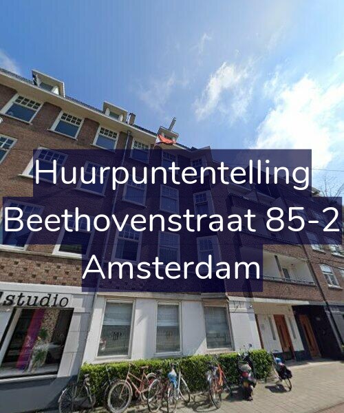 Foto gevel Huurpuntentelling voor Beethovenstraat 85-2, Amsterdam