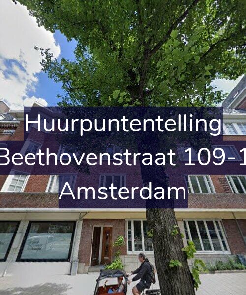 Foto gevel Huurpuntentelling voor Beethovenstraat 109-1, Amsterdam