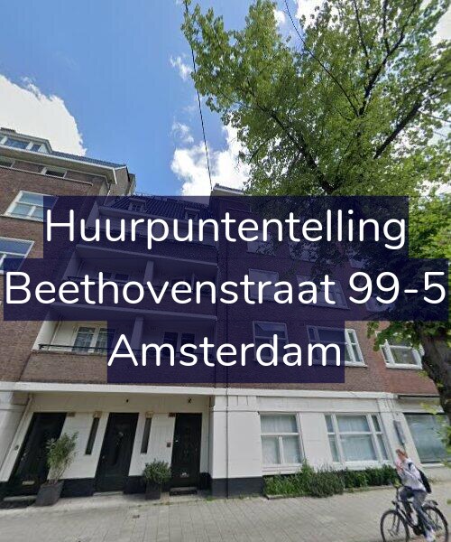 Foto gevel Huurpuntentelling voor Beethovenstraat 99-5, Amsterdam