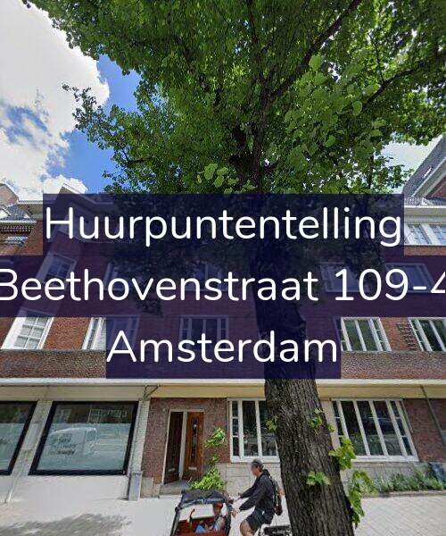 Foto gevel Huurpuntentelling voor Beethovenstraat 109-4, Amsterdam