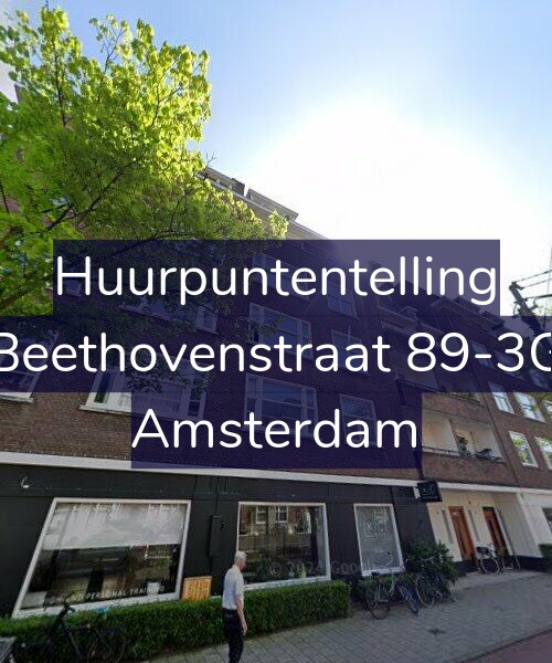 Foto gevel Huurpuntentelling voor Beethovenstraat 89-3G, Amsterdam