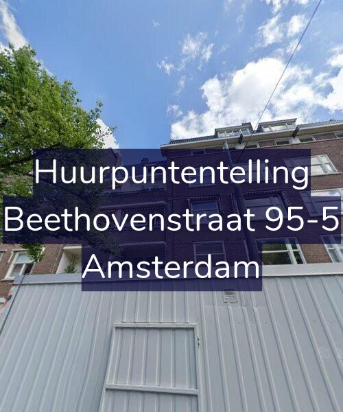 Foto gevel Huurpuntentelling voor Beethovenstraat 95-5, Amsterdam