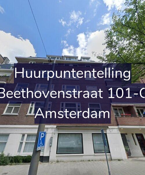 Foto gevel Huurpuntentelling voor Beethovenstraat 101-C, Amsterdam