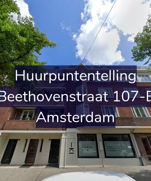 Foto gevel Huurpuntentelling voor Beethovenstraat 107-E, Amsterdam