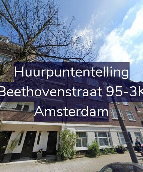 Foto gevel Huurpuntentelling voor Beethovenstraat 95-3K, Amsterdam