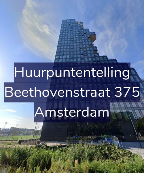 Foto gevel Huurpuntentelling voor Beethovenstraat 375, Amsterdam