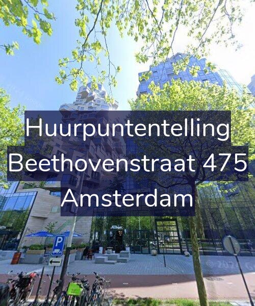 Foto gevel Huurpuntentelling voor Beethovenstraat 475, Amsterdam