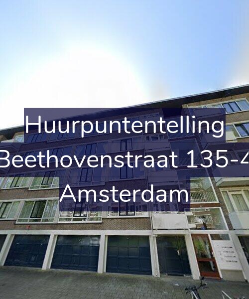 Foto gevel Huurpuntentelling voor Beethovenstraat 135-4, Amsterdam