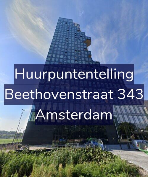 Foto gevel Huurpuntentelling voor Beethovenstraat 343, Amsterdam