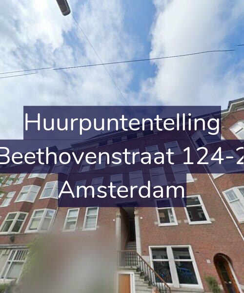 Foto gevel Huurpuntentelling voor Beethovenstraat 124-2, Amsterdam