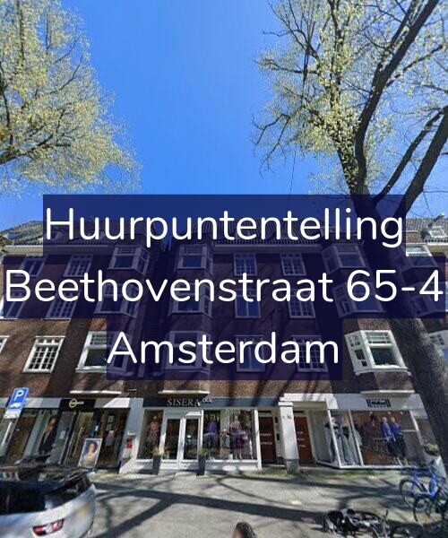Foto gevel Huurpuntentelling voor Beethovenstraat 65-4, Amsterdam