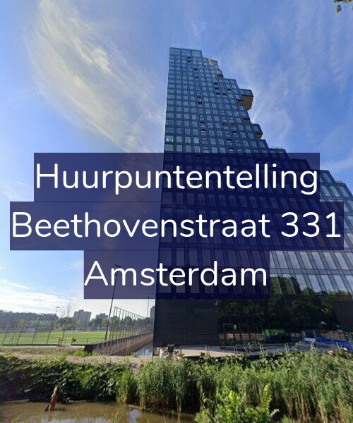 Foto gevel Huurpuntentelling voor Beethovenstraat 331, Amsterdam