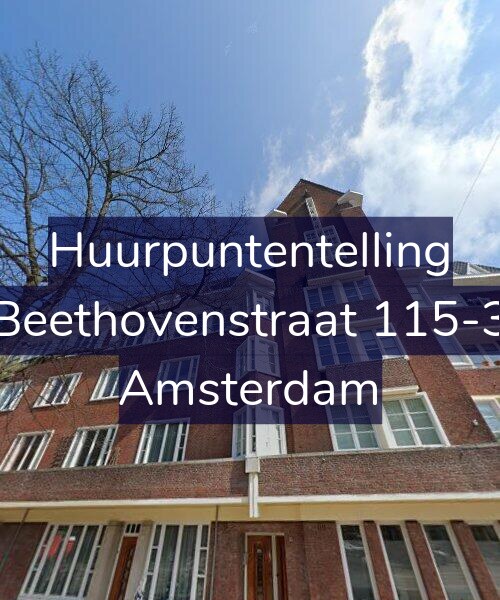 Foto gevel Huurpuntentelling voor Beethovenstraat 115-3, Amsterdam