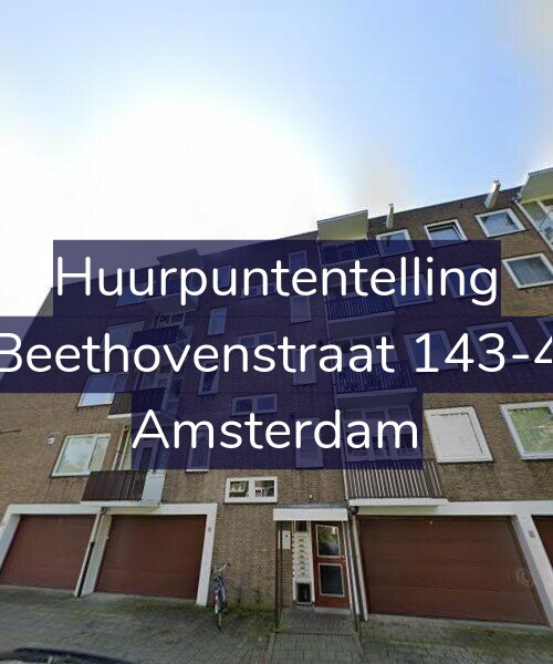 Foto gevel Huurpuntentelling voor Beethovenstraat 143-4, Amsterdam